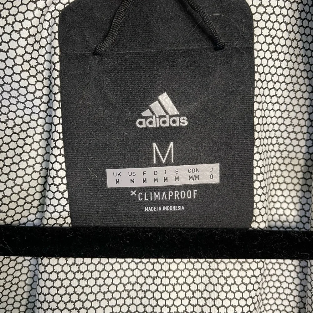 Adidas Terrex Primeknit Waterproof Jacket with Hood Black Gray M - Picture 6 of 7